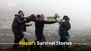 Nepal’s Survival Stories  Witness to Disaster  हिंदी  Full Episode  S1  E3  Nat Geo [upl. by Karlin]