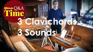 3 Clavichords  3 different Sounds [upl. by Agle101]