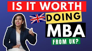 Is it worth doing MBA from UK 2024  Will you get visa sponsorship job after MBA from UK [upl. by Ravahs]