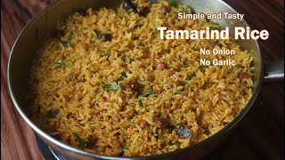 Tamarind Rice Recipe  Puliyogare  Simple and Tasty South Indian Rice Recipe  Pulihora Recipe [upl. by Trixie]