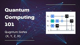 4 Quantum Gates  Hadmard amp Pauli Gates  Quantum Computing 101  Hindi [upl. by Wasson]