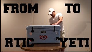 Why I Went From an RTIC Cooler To a YETI Cooler In a Matter Of Minutes [upl. by Oneg729]