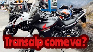 Honda Transalp come va su strada [upl. by Nivrac]