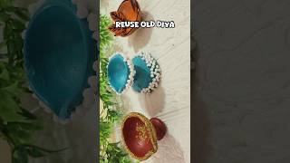 Beautiful Diya Decoration Ideas  Perfect for Diwali amp Home Decor diy diwali decoration [upl. by Airdnax]