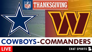 Cowboys vs Commanders Live Streaming Scoreboard PlayByPlay Highlights Stats  NFL Week 12 CBS [upl. by Akinad]