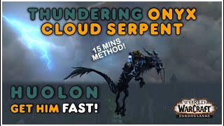 HuolonThundering Onyx Cloud Serpent Mount Guide AND with Zero Camping [upl. by Olracnaig]