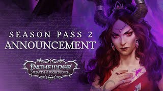 Season Pass 2 Announcement Trailer  Pathfinder Wrath of the Righteous [upl. by Anaig]