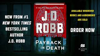 Payback in Death by JD Robb Book Trailer [upl. by Nyrmac299]