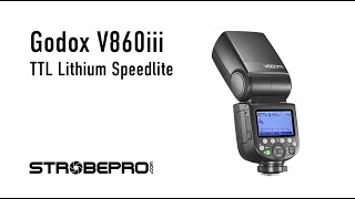 Godox V860iii Speedlite  Complete Walkthrough [upl. by Synned92]