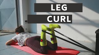 LEG CURL CON ELASTICO [upl. by Roldan]