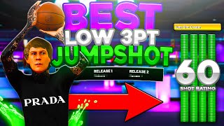 NEW BEST JUMPSHOT for LOW 3 POINT RATING IN NBA 2K22 BEST JUMPSHOT in 2K22 CURRENT GEN SEASON 7 [upl. by Leumel551]