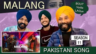 Coke Studio Season 11 Malang  Sahir Ali Bagga and Aima Baig  CR Films Reaction [upl. by Eelahs]