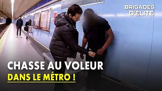 Insécurité dans le métro  la police face à la délinquance  Brigades délite [upl. by Hgielanna]