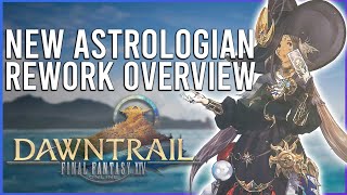 Astrologian Overview and changes  FFXIV Dawntrail Media Tour [upl. by Etnaled]