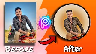 New Portrait Cartoon Photo Editing  New Picsart Photo Editing [upl. by Eladal330]