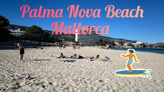 ðŸ–ï¸Palma Nova Beach ðŸ–ï¸ Palma de Mallorca ðŸ‡ªðŸ‡¸Mallorcamajorcabeach [upl. by Nellak]