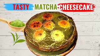 Matcha Lovers Love This Tasty Matcha Cheesecake Recipe [upl. by Iaht257]