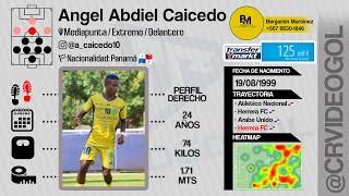 Angel Abdiel Caicedo  FUTBOLISTA  Mediapunta  Extremo  Delantero [upl. by Gwen]