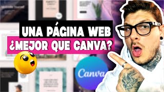 Olvídate de CANVA ESTA PÁGINA GRATUITA Te Sorprenderá😱 [upl. by Eixel]