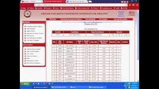 How to find indian train schedule time table on internet [upl. by Aihsiyt]