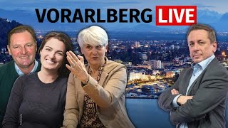 Vorarlberg LIVE mit Patrick Ortlieb Lisbeth Bischoff und Dr Verena Konrad [upl. by Einapets]