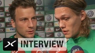 Philipp Bargfrede quotGezeigt wie man BVB schlägtquot  Werder Bremen  Borussia Dortmund [upl. by Ahsilav737]