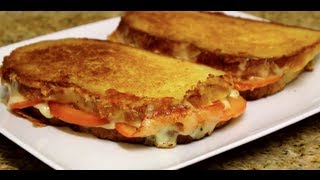 Grilled Cheese amp Tomato SandwichHow to and Recipe  Byron Talbott [upl. by Talmud]