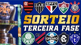 COPA DO BRASIL 2023  SORTEIO TERCEIRA FASE [upl. by Thorrlow965]