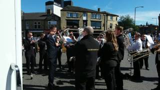 Milnrow Band Brighouse March Contest 2017 [upl. by Elita]