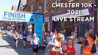 Chester 10k 2021  LIVE OUTPUT [upl. by Naitsabes]