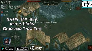 Vampires Fall Origins  Master The Hunt Part 3  HAKAN  Gruesome Tree Troll  Quest Completed [upl. by Htiekel]