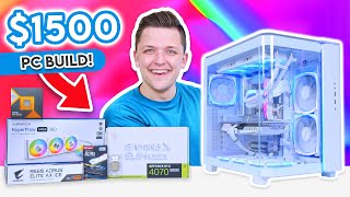 Best 1500 Gaming PC Build 2024 🚀 Full Build Guide w 1440p Benchmarks [upl. by Enrak]