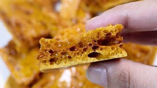 Honeycomb Recipe by Edible Bites [upl. by Auhsohey560]