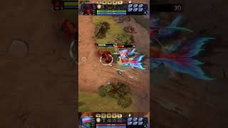 Bloodseeker vs Naga Siren dota2 video shorts [upl. by Iloj]