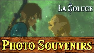 TOUTE LES PHOTOS SOUVENIRS  ALL PICTURE MEMORY  ZELDA BOTW [upl. by Karlik]