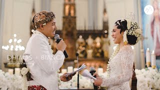 Dimas Wibisana amp Bianca Nelwan Wedding  Jakarta Wedding Videography [upl. by Oilut281]