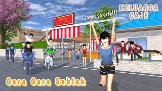 KELUARGA GAJE GARA GARA SEBLAK  DRAMA SAKURA SCHOOL SIMULATOR [upl. by Iphigenia]