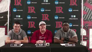 LenoirRhyne Football Press Conference after 6317 Win vs Shepherd [upl. by Ulberto]