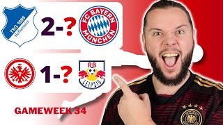 Bundesliga Gameweek 34 Predictions amp Betting Tips [upl. by Nicholl]