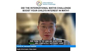 Did the International Maths Challenge boost your childs interest in math [upl. by Beulah310]