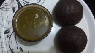 how to make easy raggi mudde recipe in kannada [upl. by Brader]