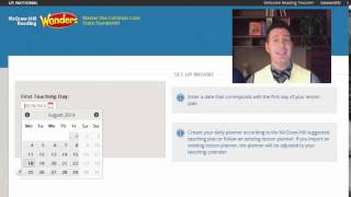 Reading Wonders Set Up Calendar Sync to Current Lesson [upl. by Aerdnaeel]