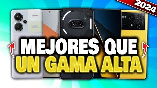 3 TELÉFONOS de GAMA MEDIA QUE SUPERAN a la GAMA ALTA ✅ [upl. by Earleen]