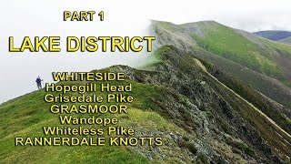 Lake DistrictNorth Western FellsWalk 1  Pt 1  Whiteside Hopegill Head Grisedale Pike Grasmoor [upl. by Beitz901]