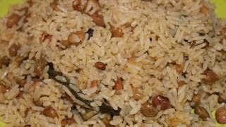 HOW  TO MAKE REAL JAMAICAN RICE AND PEAS  GUNGUH GREEN PIGEON PEAS [upl. by Ellett921]