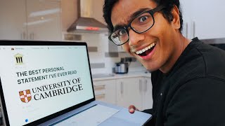 THE BEST PERSONAL STATEMENT IVE EVER READ Cambridge University Example [upl. by Ariday762]