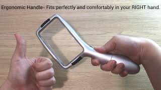 The Best LED Magnifying Glass that Fits Your Hand Perfectly [upl. by Hands]