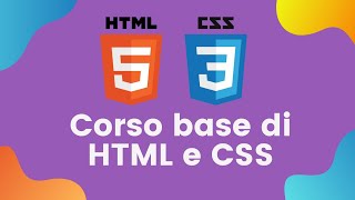 Corso base di HTML e CSS 1431 [upl. by Ginsberg]