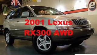 2001 Lexus RX300 AWD  eDirect Motors [upl. by Enilav]