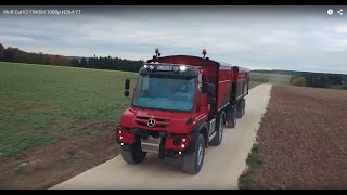 MercedesBenz Unimog beim Agrarbetrieb Wolf [upl. by Dehlia203]